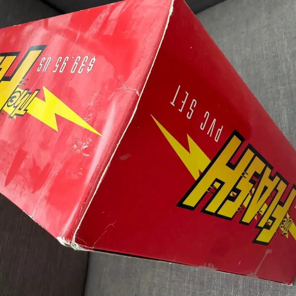 The Flash Seven-Piece PVC Set DC Direct 2000 NEW IN BOX
